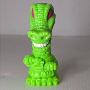 Wendy's Kids Meal Toy 3in Green Good 1995 Crocodile Figure